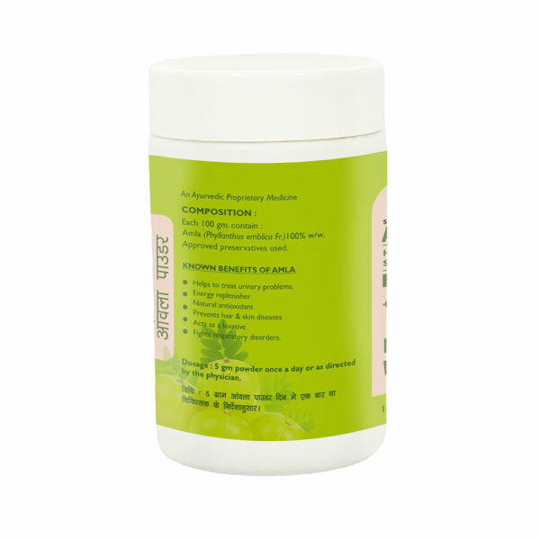 AMLA POWDER 100GM, Natural Source of Vitamin C & Antioxidants for Immunity and Skin Vitality - Image 2