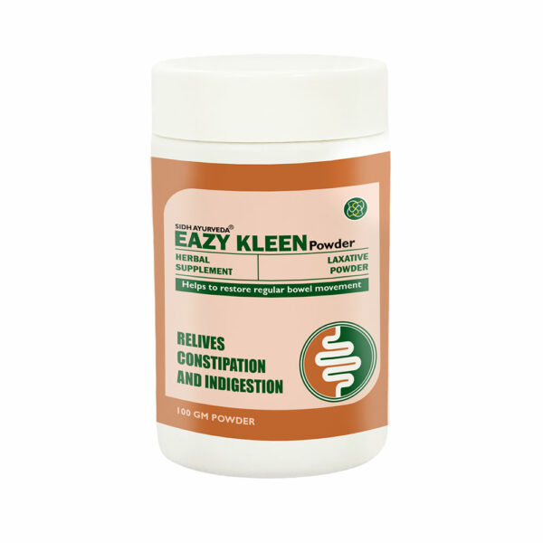 EAZY KLEEN POWDER - 100g Natural Constipation Relief with Triphala & Amaltas