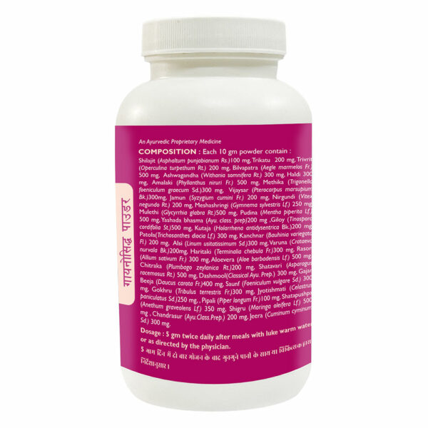 GYNOSIDH POWDER 200g Herbal Support for Uterine Health, Weight Management & Blood Sugar Balance - Image 2