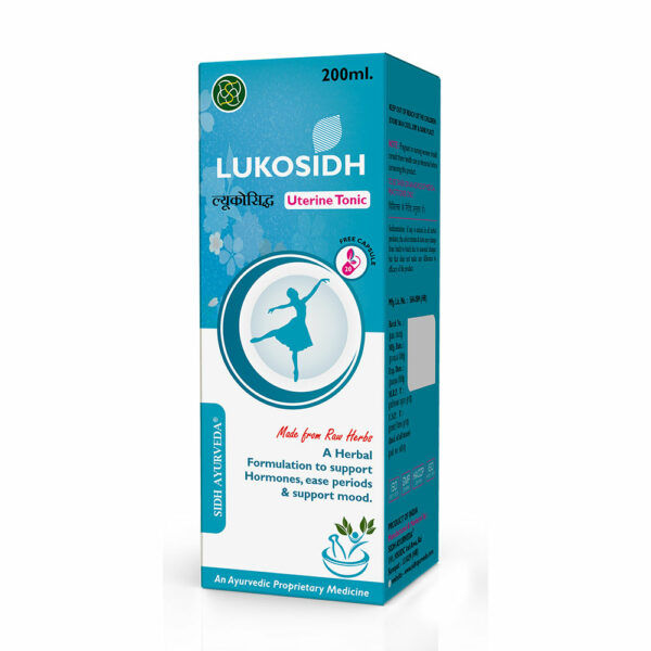 LUKOSIDH SYRUP-200ml Herbal Support for Leukorrhea Relief & Vaginal Health