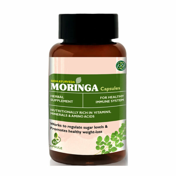 MORINGA CAPSULES- 60 Capsules: Nutrient-Packed Superfood for Energy and Immune Support