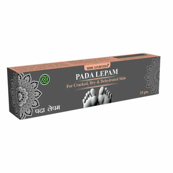 PADA LEPAM FOOT CREAM 25g with Haridra & Ghritkumari - Soothing Care for Cracked & Dry Feet