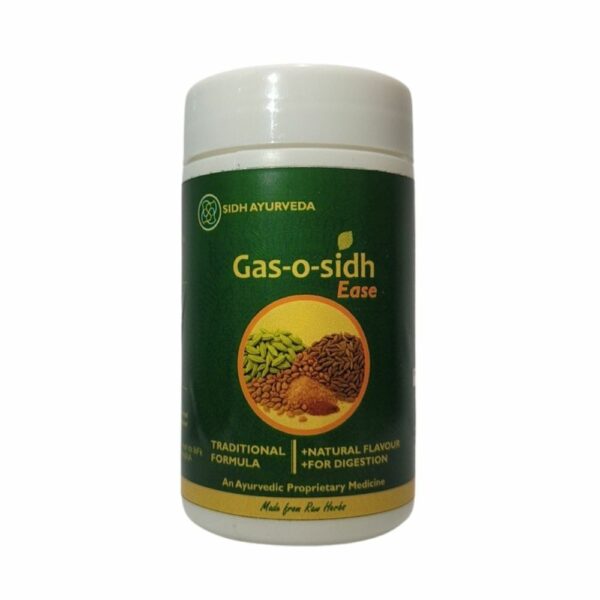 Gas-O-Sidh Ease Powder 50GM | Ayurvedic Digestive with Ajwain, Jeera & Saunf
